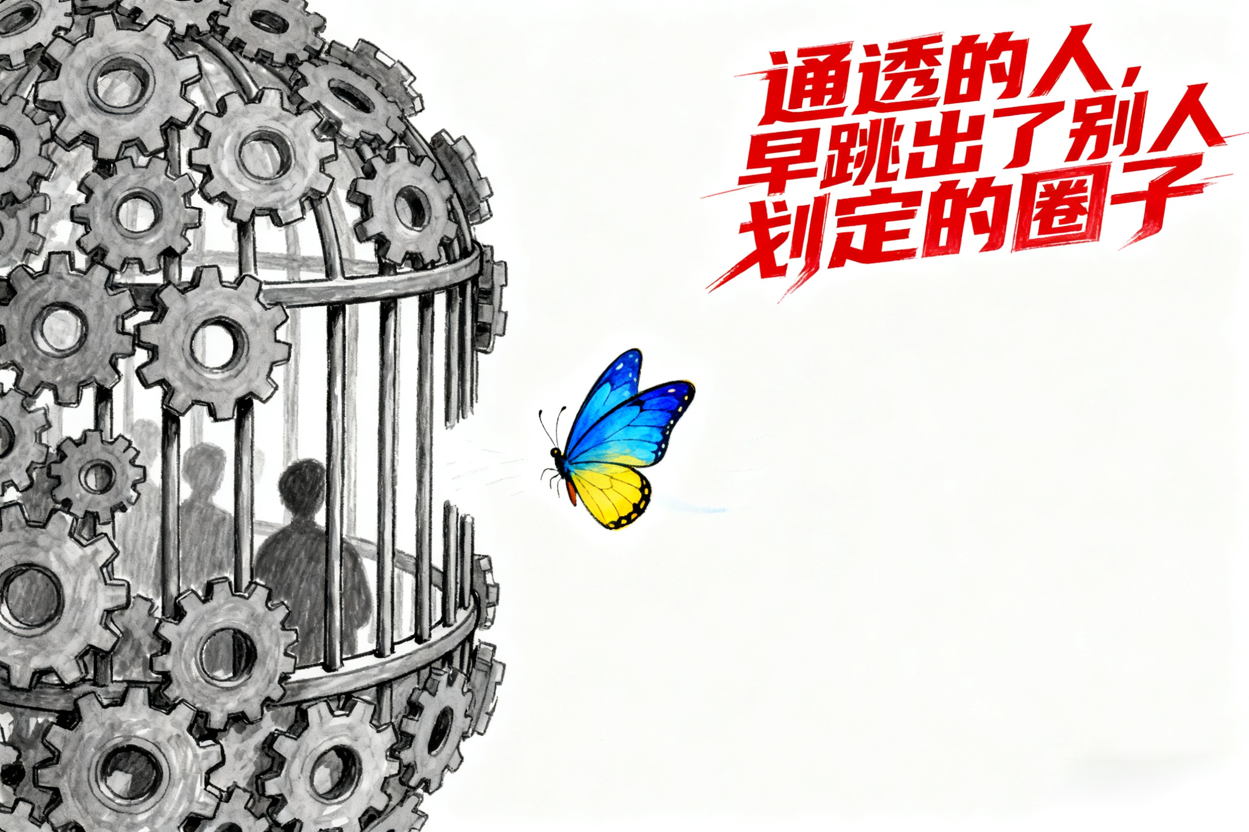 从纠结到无所谓：通透的人，早跳出了别人划定的圈子
