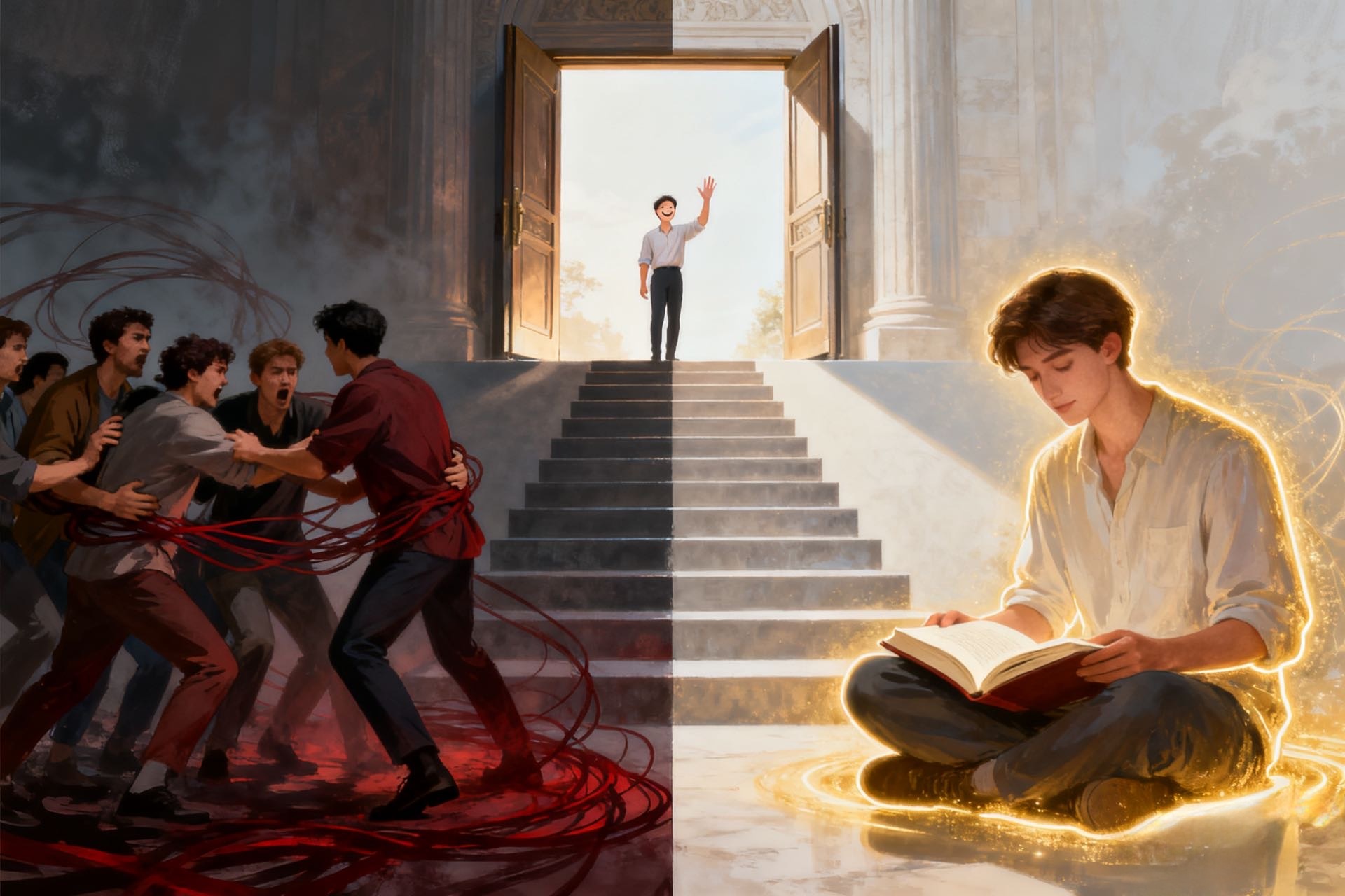 別執著關係！認知高者守邊界，低認知耗能量，升級圈子才是正解