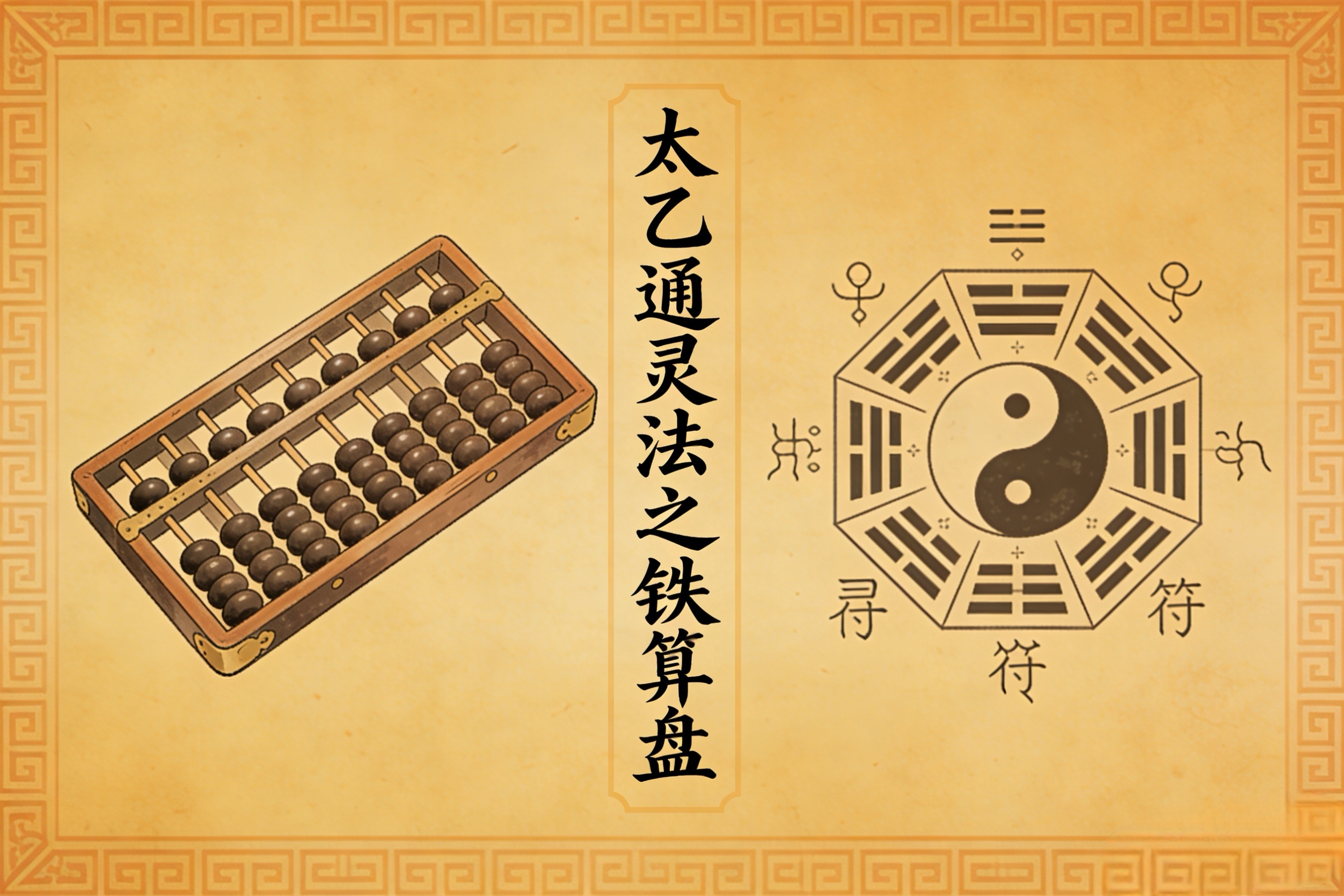 太乙通灵法铁算盘法传授教学