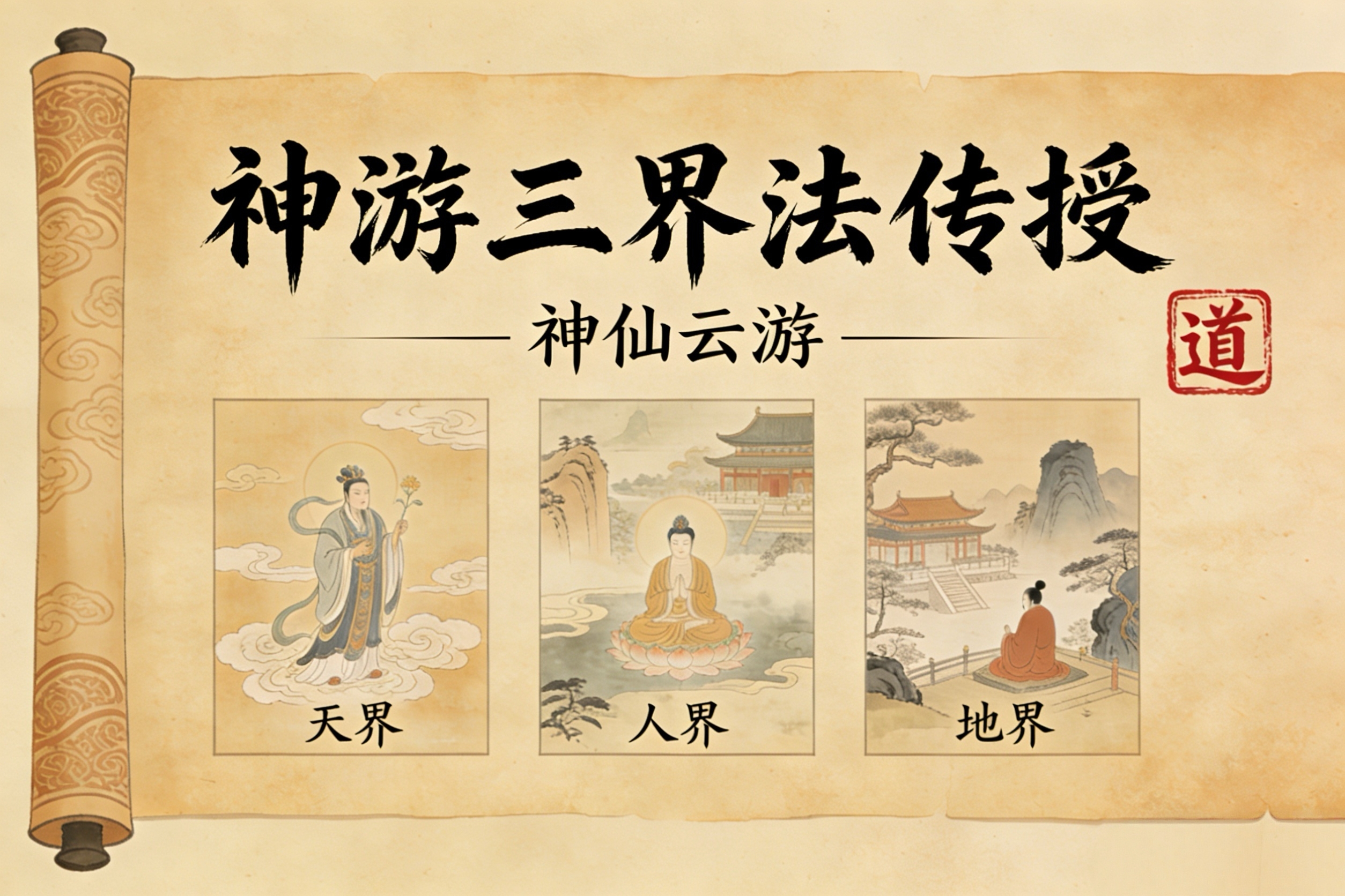 神游三界法教学