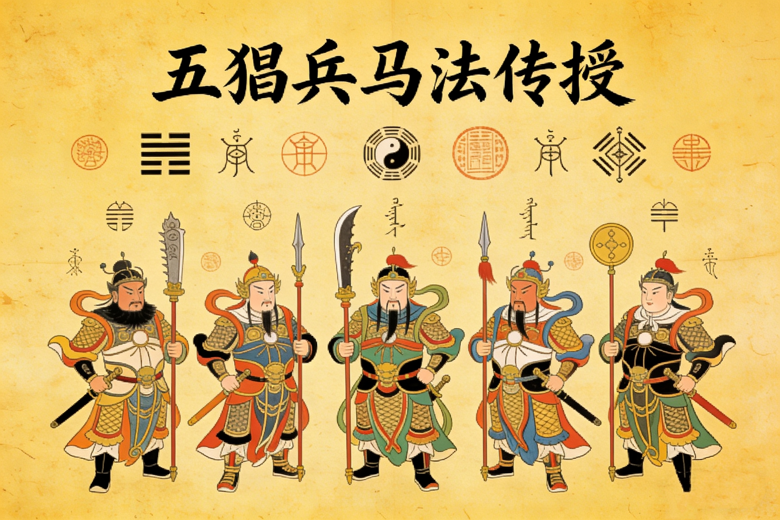 五猖兵马法传授